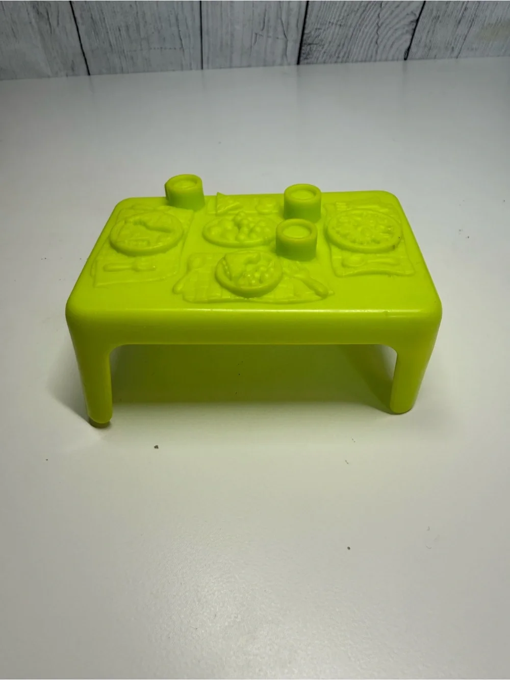 Fisher Price Little People Green Lunch Table Picnic For House Cottage